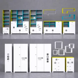 Youth furniture lol cases racks